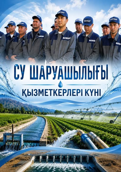 Құрметті су шаруашылығы саласының қызметкерлері!